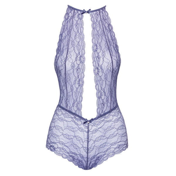 Kissable Delicate Lace Halterneck