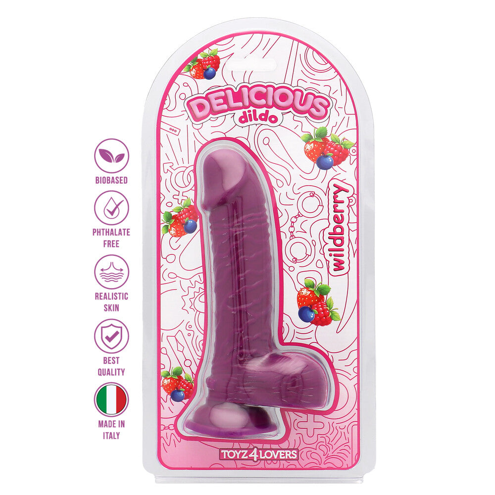 Dildo Profumato Dan Wildberry 18 cm