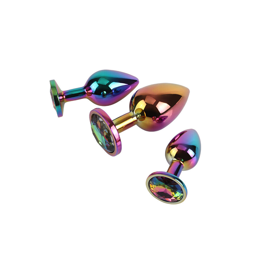 Rainbow Gem Set Plug Anali