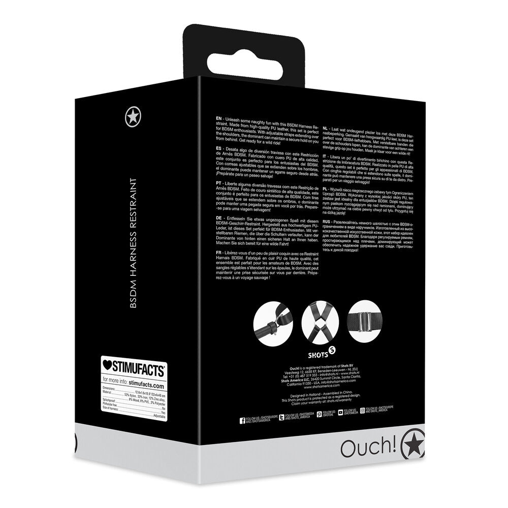 Costrittivo Bondage Harness Restraint