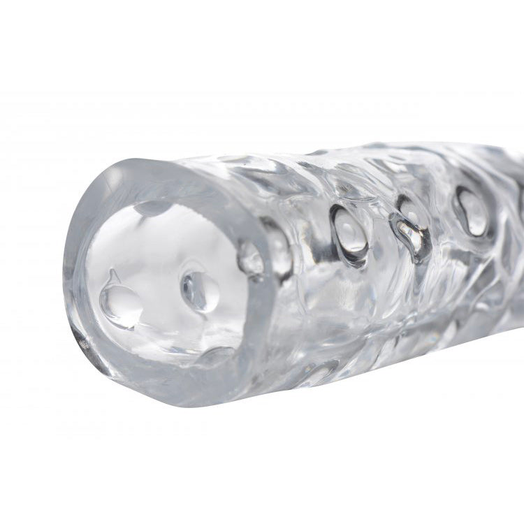 Size Matters 3 Inch Clear Penis Enhancer Sleeve