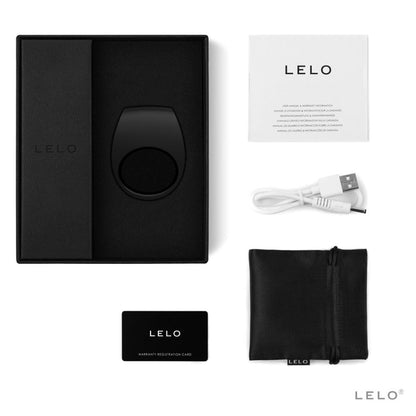 Lelo Tor 2 Black Couples Ring