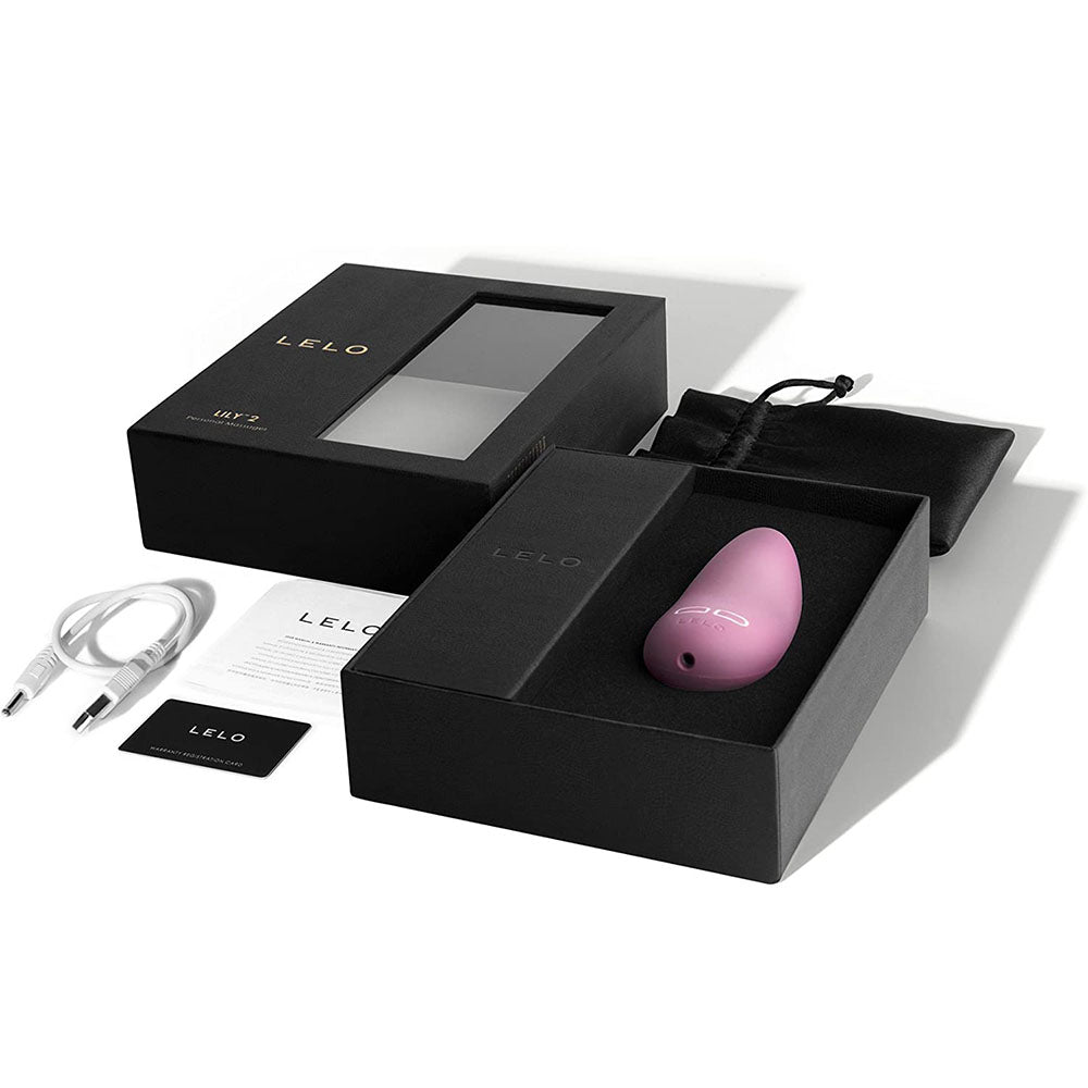 Lelo Lily 2 Pink Rose and Wisteria Clitoral Vibrator