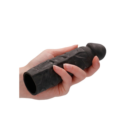 RealRock 7 Inch Penis Sleeve Black