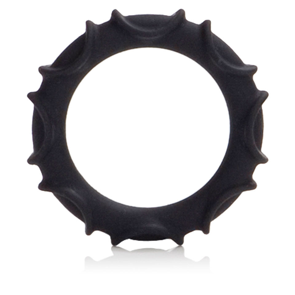 Atlas Silicone Cock Ring Black