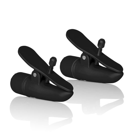 Nipplettes Vibrating Black Nipple Clamps