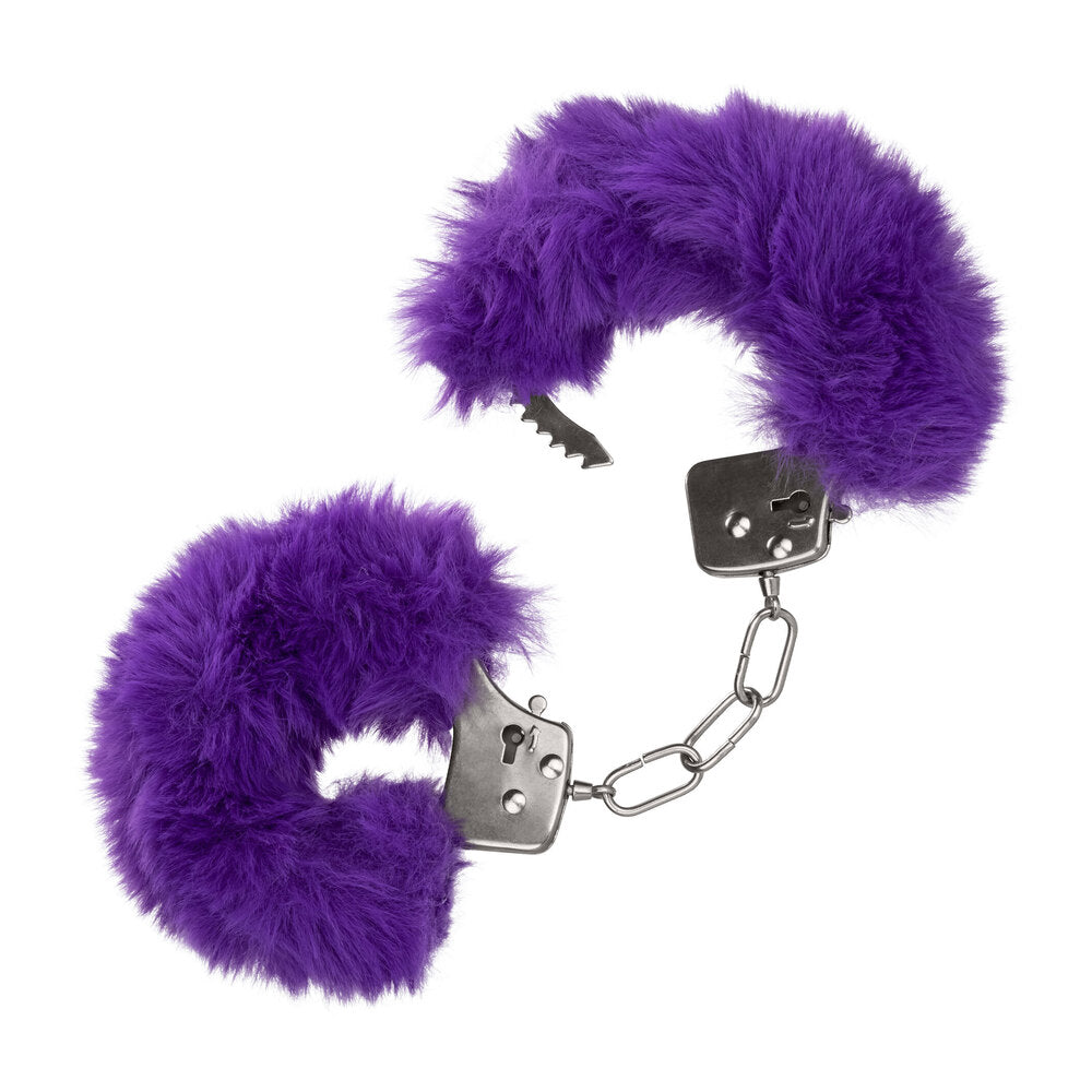 Ultra Fluffy Furry Cuffs Purple