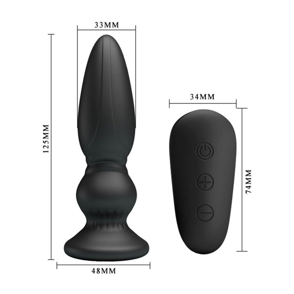 Mr Play Powerful Vibrating Anal Plug